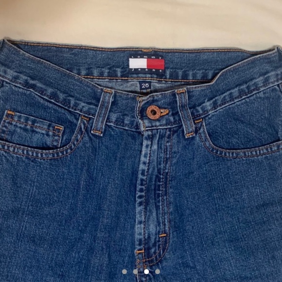 Tommy Hilfiger Vintage, high waisted blue jeans - Picture 3 of 4